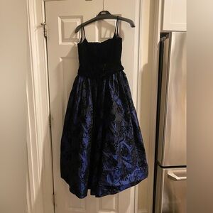 Gunne Sax by Jessica McClintock 90's Y2K formal corset dress